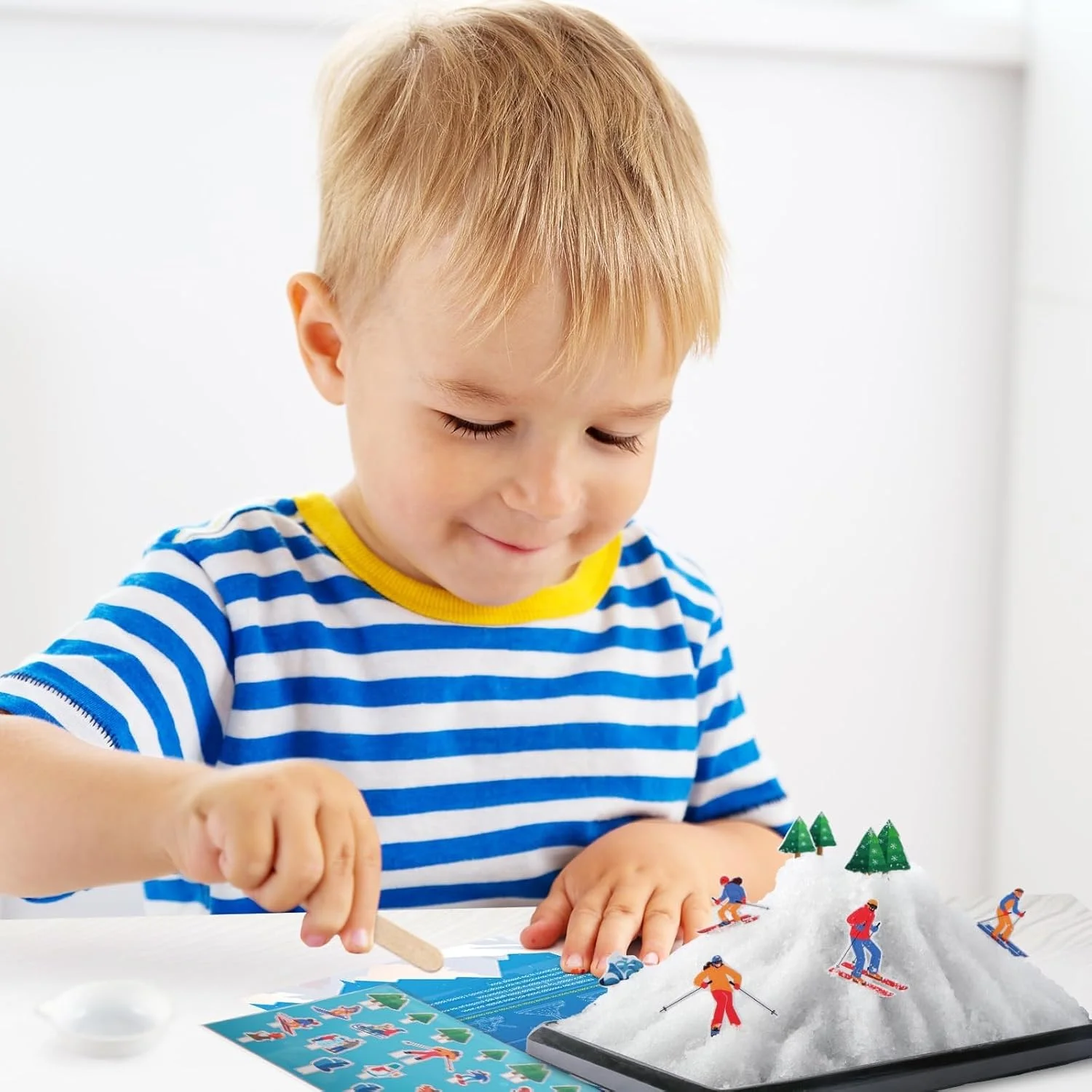 کیت علمی کوه برفی برای کودکان، برف فوری که هرگز آب نمی شود، آموزش و تزئین، اسباب بازی فعالیت خلاقانه استم برای سنین 8 سال به بالا، کیت برف مصنوعی، فعالیت های کودکان، کاردستی و هنرهای DIY کیت علمی کوه برفی برای کودکان، برف فوری که هرگز آب نمی شود، آموزش و تزئین، اسباب بازی فعالیت خلاقانه استم برای سنین 8 سال به بالا، کیت برف مصنوعی، فعالیت های کودکان، کاردستی و هنرهای DIY