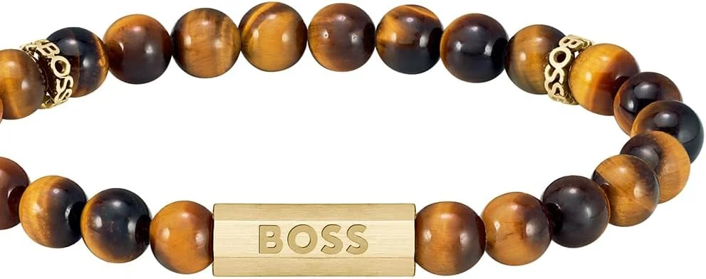 دستبند مردانه مهرهای شیک هوگو باس مدل SPHERE دستبند مردانه مهرهای شیک هوگو باس مدل SPHERE