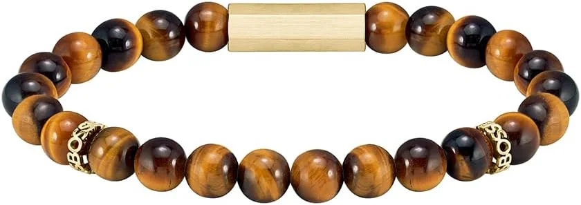 دستبند مردانه مهرهای شیک هوگو باس مدل SPHERE دستبند مردانه مهرهای شیک هوگو باس مدل SPHERE