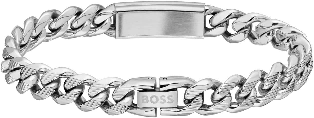 دستبند مردانه استیل BOSS مدل Kassy Emblem دستبند مردانه استیل BOSS مدل Kassy Emblem