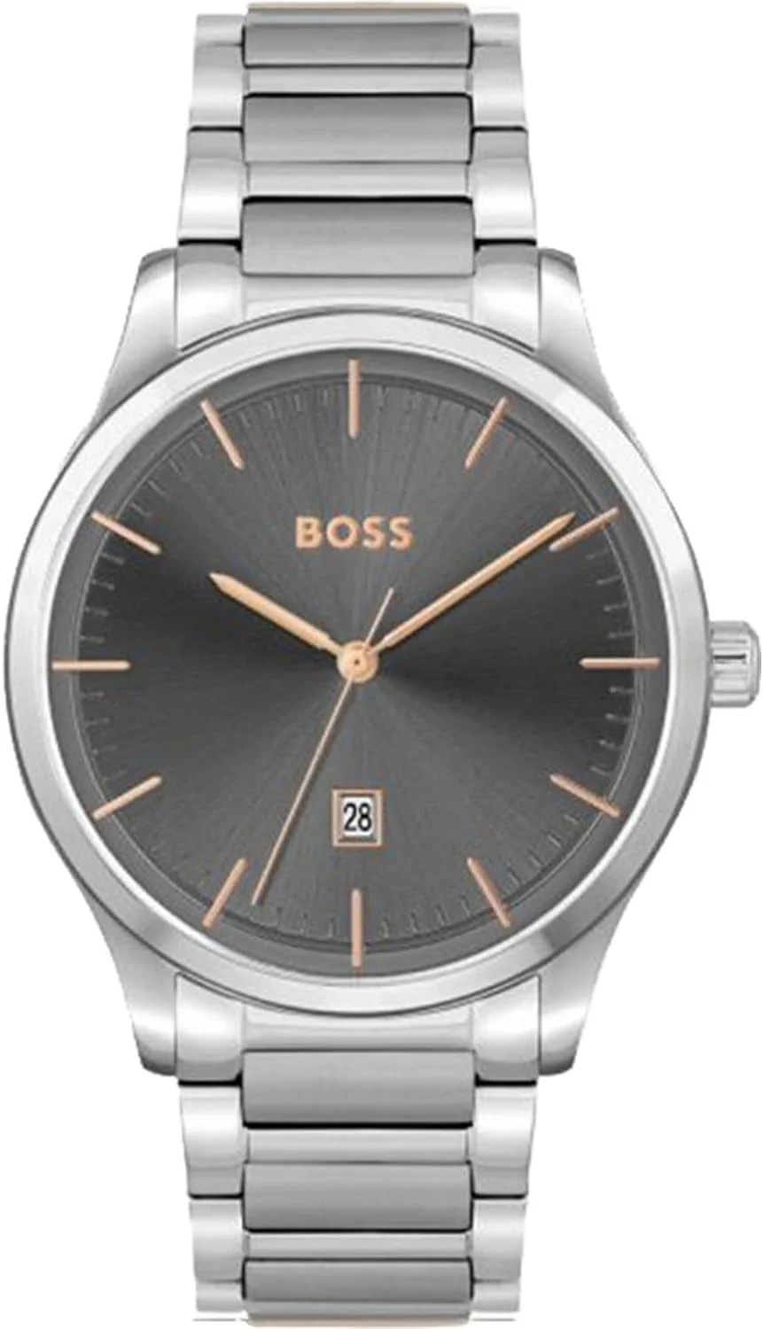 ساعت مردانه چرمی BOSS REASON