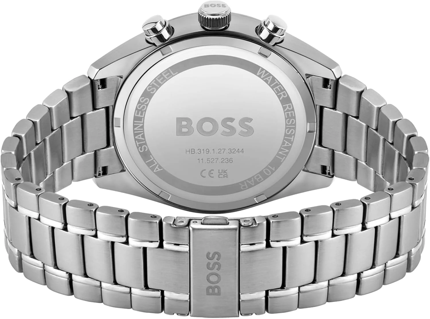 ساعت مردانه مشکی BOSS CHAMPION با صفحه