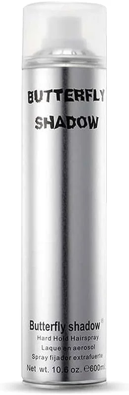 اسپری موی ثابت کننده قوی Butterfly Shadow، 600 میلی لیتر، اسپری حالت دهنده موی حرفه ای اسپری موی ثابت کننده قوی Butterfly Shadow، 600 میلی لیتر، اسپری حالت دهنده موی حرفه ای