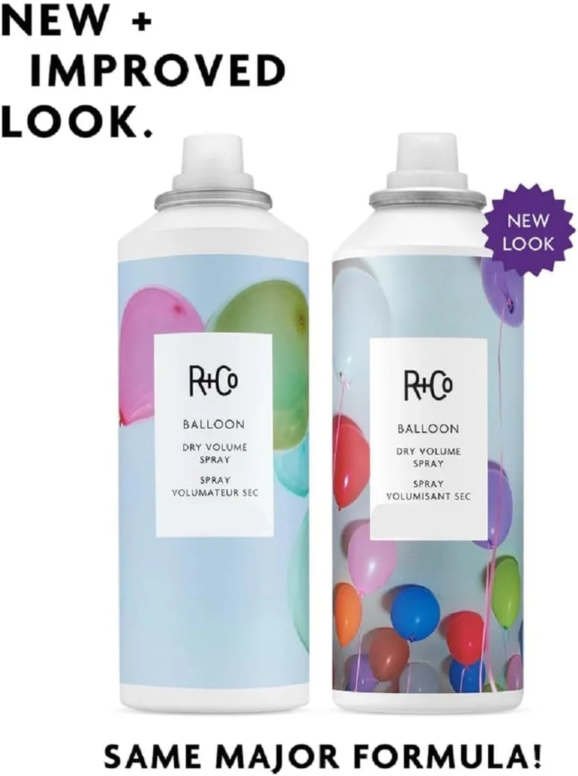 اسپری حجم دهنده مو R+Co Balloon Dry Travel | سبک، حجم دهنده بادوام + بافت قابل لمس | وگان + بدون تست حیوانی | 2 اونس (بسته بندی ممکن است متفاوت باشد) اسپری حجم دهنده مو R+Co Balloon Dry Travel | سبک، حجم دهنده بادوام + بافت قابل لمس | وگان + بدون تست حیوانی | 2 اونس (بسته بندی ممکن است متفاوت باشد)