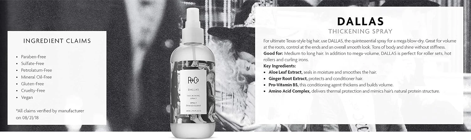 اسپری حجم دهنده مو آر پلاس کو دالاس 251 میلی لیتر اسپری حجم دهنده مو آر پلاس کو دالاس 251 میلی لیتر