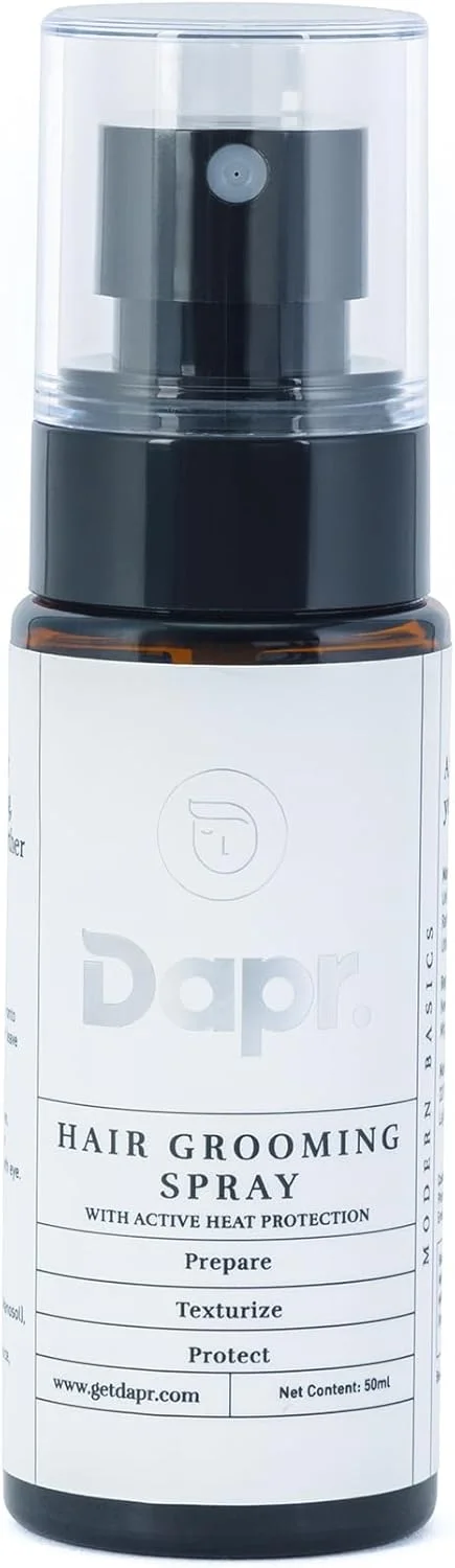 اسپری حالت دهنده و بافت دهنده مو Dapr. (۵۰ میلی لیتر) با محافظت فعال در برابر حرارت اسپری حالت دهنده و بافت دهنده مو Dapr. (۵۰ میلی لیتر) با محافظت فعال در برابر حرارت