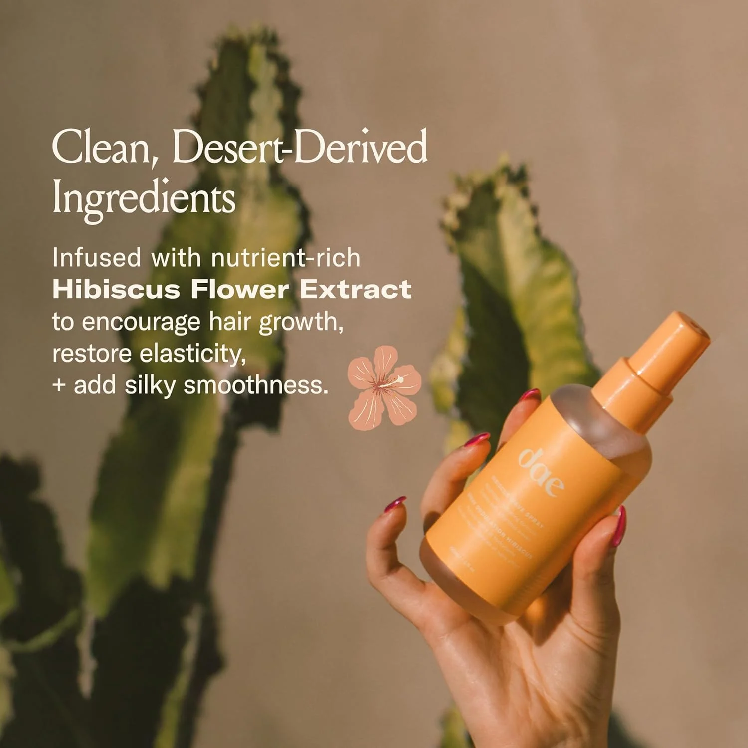 اسپری موی هیبیسکوس DAE - افزایش بافت، حجم دهی و آبرسانی (148 میلی لیتر) اسپری موی هیبیسکوس DAE - افزایش بافت، حجم دهی و آبرسانی (148 میلی لیتر)