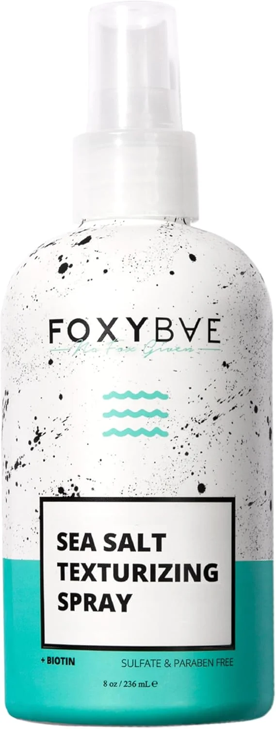 اسپری بافت دهنده مو نمک دریایی FoxyBae BEACH PLEASE - اسپری موی بافت دهنده و حجم دهنده حرفه ای سالنی با بیوتین برای رشد و ضخیم شدن مو - بهترین حجم دهنده و موج دهنده مو اسپری بافت دهنده مو نمک دریایی FoxyBae BEACH PLEASE - اسپری موی بافت دهنده و حجم دهنده حرفه ای سالنی با بیوتین برای رشد و ضخیم شدن مو - بهترین حجم دهنده و موج دهنده مو