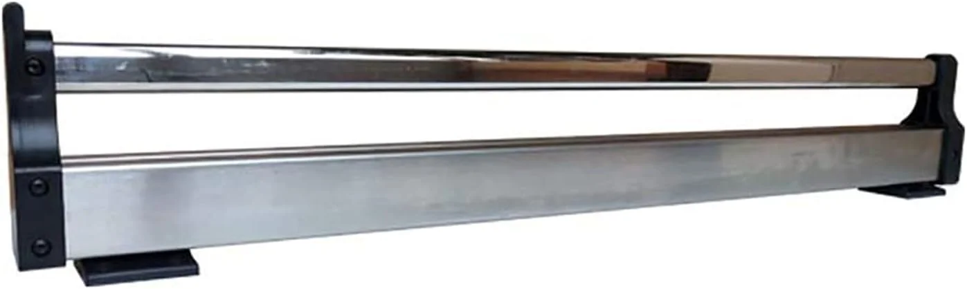 ریل لباس کشویی قابل تنظیم 30-80 سانتی متری میله کمد استیل ضد زنگ صرفه جویی در فضا آویز شلوار مشکی کشویی برای آویزان کردن لباس، مشکی-350 میلی متر/13.7 اینچ