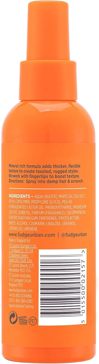 اسپری نمک دریایی فاج اربن، بافت دهنده و حجم دهنده با نگهدارنده انعطاف پذیر، مناسب برای آقایان و بانوان، اسپری نمک دریایی برای مو، 150 میلی لیتر اسپری نمک دریایی فاج اربن، بافت دهنده و حجم دهنده با نگهدارنده انعطاف پذیر، مناسب برای آقایان و بانوان، اسپری نمک دریایی برای مو، 150 میلی لیتر