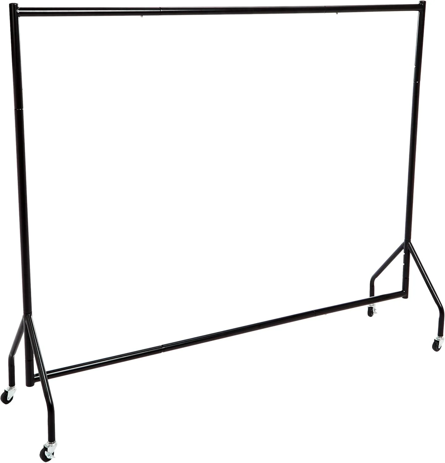 ریل لباس آمازون بیسیکس، 1.82 x 1.52 متر، مشکی