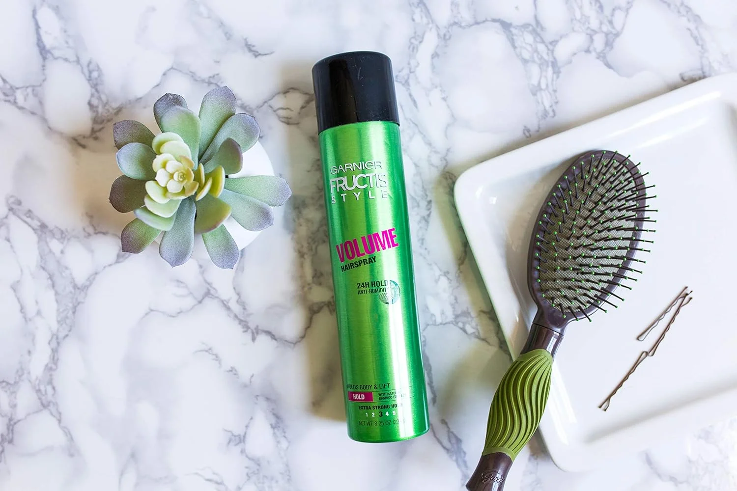 اسپری مو حجم دهنده و ضد رطوبت Garnier Fructis Style، 245 میلی لیتر (بسته 2 عددی) اسپری مو حجم دهنده و ضد رطوبت Garnier Fructis Style، 245 میلی لیتر (بسته 2 عددی)