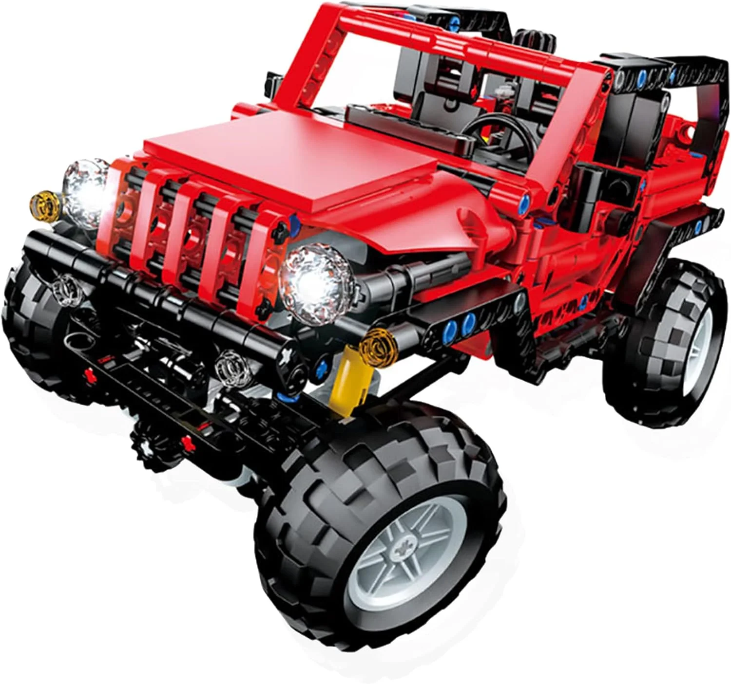 مجموعه بلوک ساختنی آموزشی ۵۰۱ تکه Swift برای کودکان - اسباب بازی های جذاب مدل ماشین، وسیله نقلیه پلاستیکی با کارایی بالا (قرمز، ۵۸۰۱) مجموعه بلوک ساختنی آموزشی ۵۰۱ تکه Swift برای کودکان - اسباب بازی های جذاب مدل ماشین، وسیله نقلیه پلاستیکی با کارایی بالا (قرمز، ۵۸۰۱)