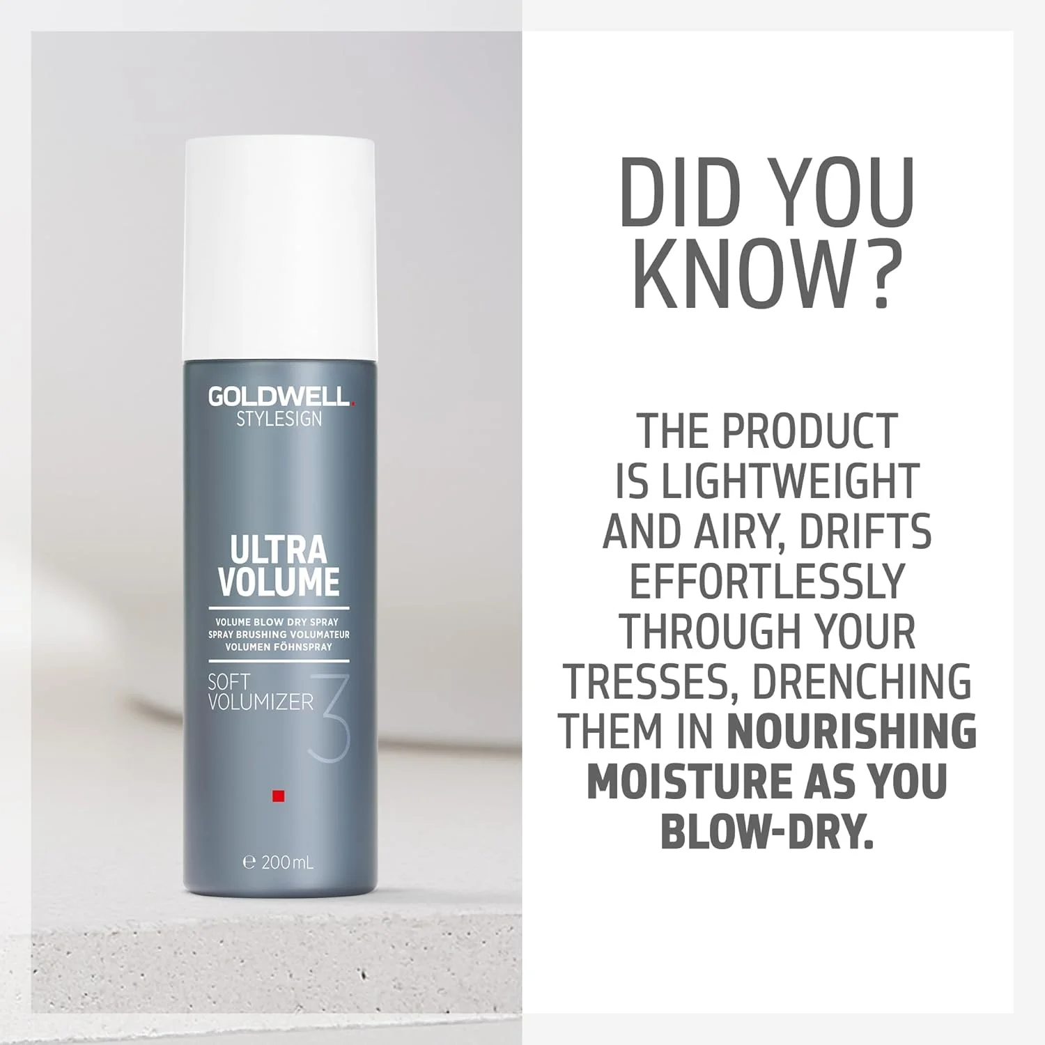 اسپری حجم دهنده مو گلدول مدل Style Sign Ultra Volume Soft Volumizer 3 حجم 200 میلی لیتر اسپری حجم دهنده مو گلدول مدل Style Sign Ultra Volume Soft Volumizer 3 حجم 200 میلی لیتر