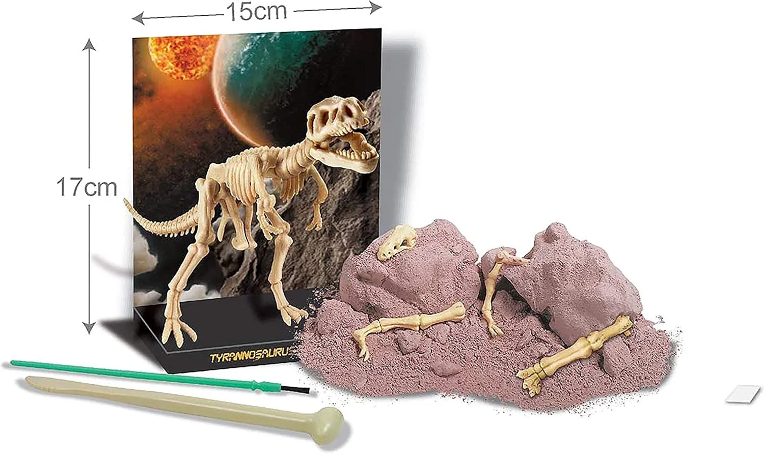 کیت ساخت آتشفشان TISTIK 4M Kidzlabs - اسباب بازی های آزمایشگاهی علوم زمین شناسی DIY STEM هدیه ای برای کودکان و نوجوانان، پسران و دختران، مدل: 3431 (رنگ: Dig A Dino Tyrannosaurus Rex، اندازه: کیت ساخت آتشفشان) کیت ساخت آتشفشان TISTIK 4M Kidzlabs - اسباب بازی های آزمایشگاهی علوم زمین شناسی DIY STEM هدیه ای برای کودکان و نوجوانان، پسران و دختران، مدل: 3431 (رنگ: Dig A Dino Tyrannosaurus Rex، اندازه: کیت ساخت آتشفشان)