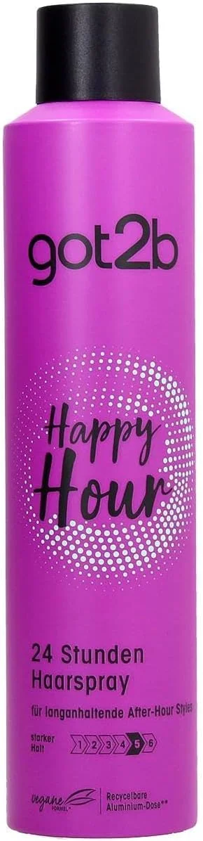 اسپری موی سر شوارتسکف گات تو بی هپی 24 ساعته، 300 میلی لیتر