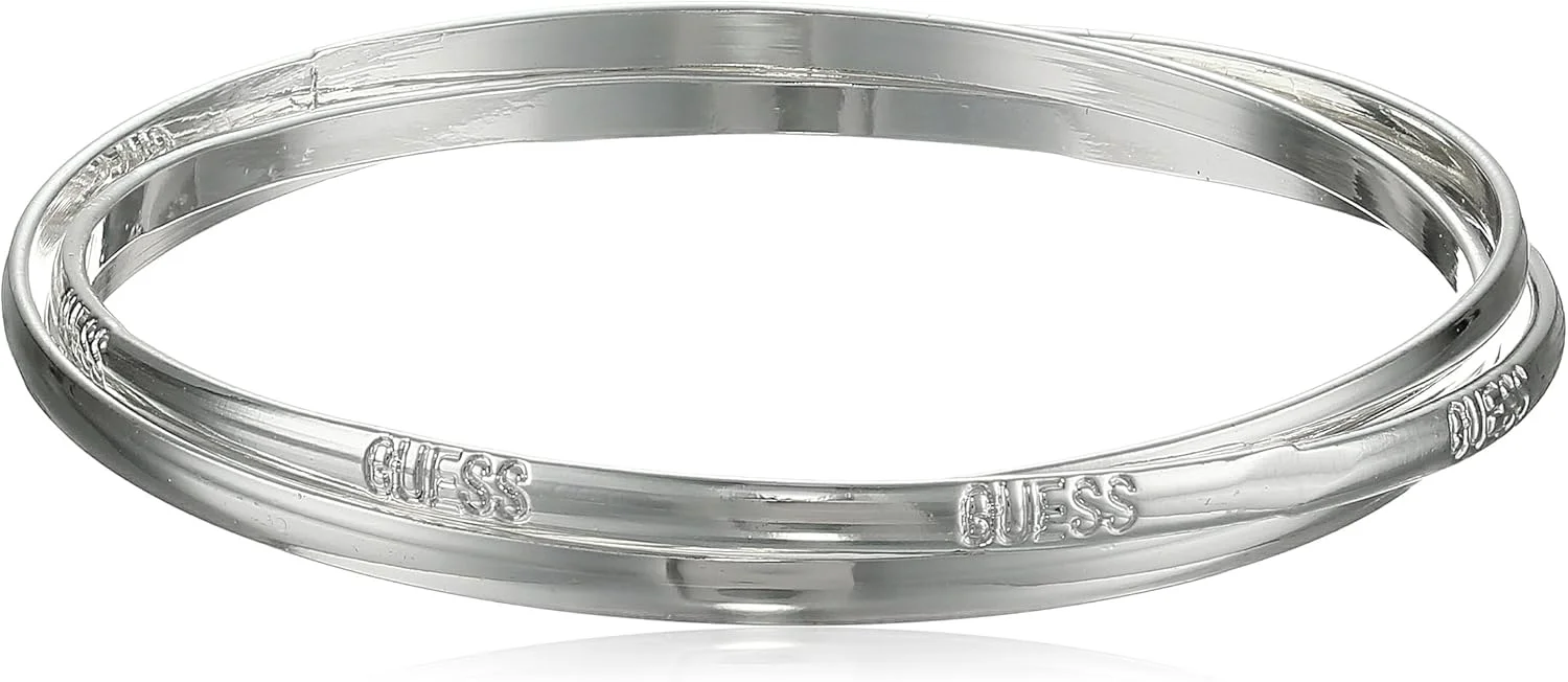 دستبند النگویی سه تکه نقره ای "Basic" گس، تک سایز، فلزی، بدون سنگ قیمتی دستبند النگویی سه تکه نقره ای "Basic" گس، تک سایز، فلزی، بدون سنگ قیمتی