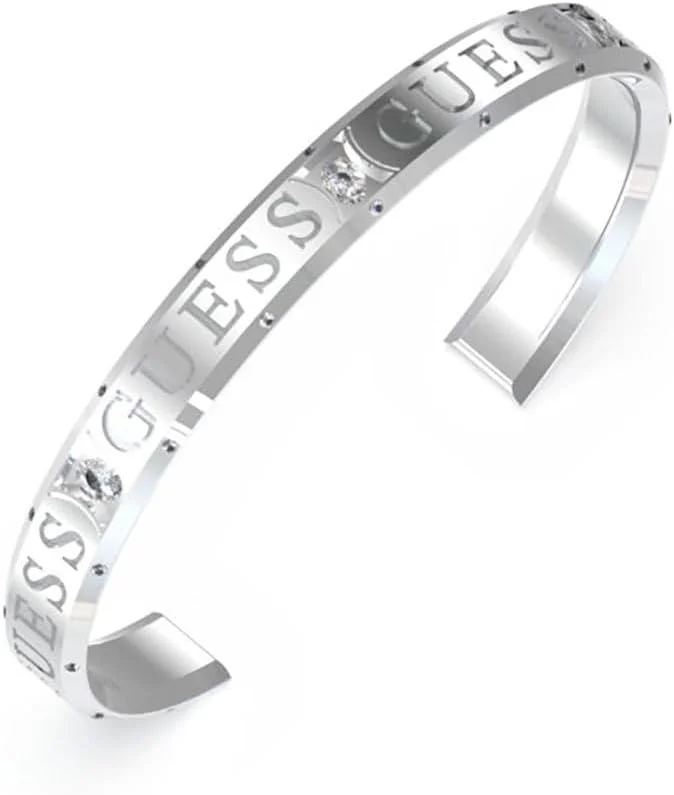 دستبند النگویی گرد با لوگوی برند گس مدل SS2023