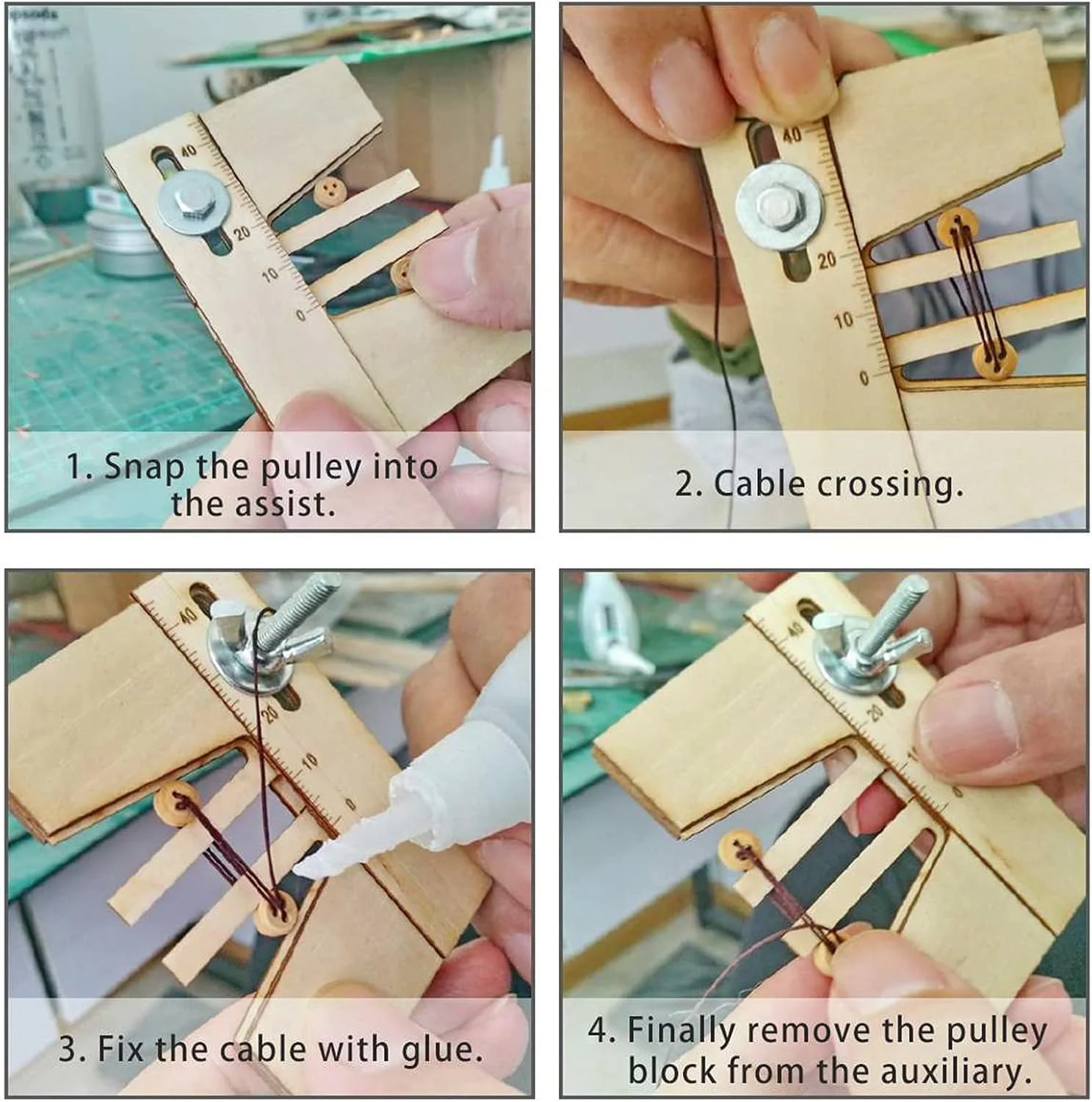 کیت ساخت مدل Uadme، ابزار لنگر انداختن مدل کشتی چوبی دست ساز، ابزارهای کمکی ساخت DIY برای مدل های کشتی بادبانی کلاسیک چوبی
