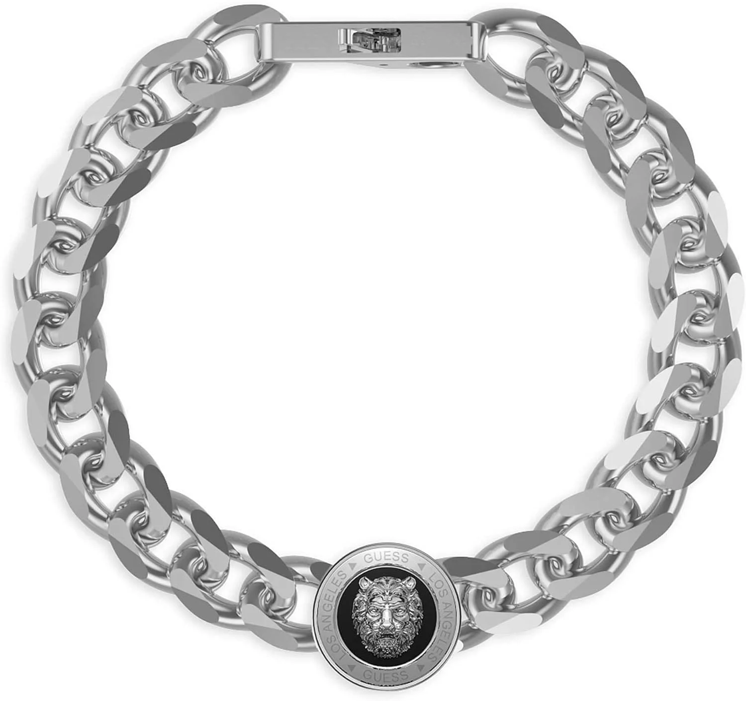 دستبند فلزی گس مدل Lion King JUMB01309JWSTBKS، بدون سنگ قیمتی، سایز One Size