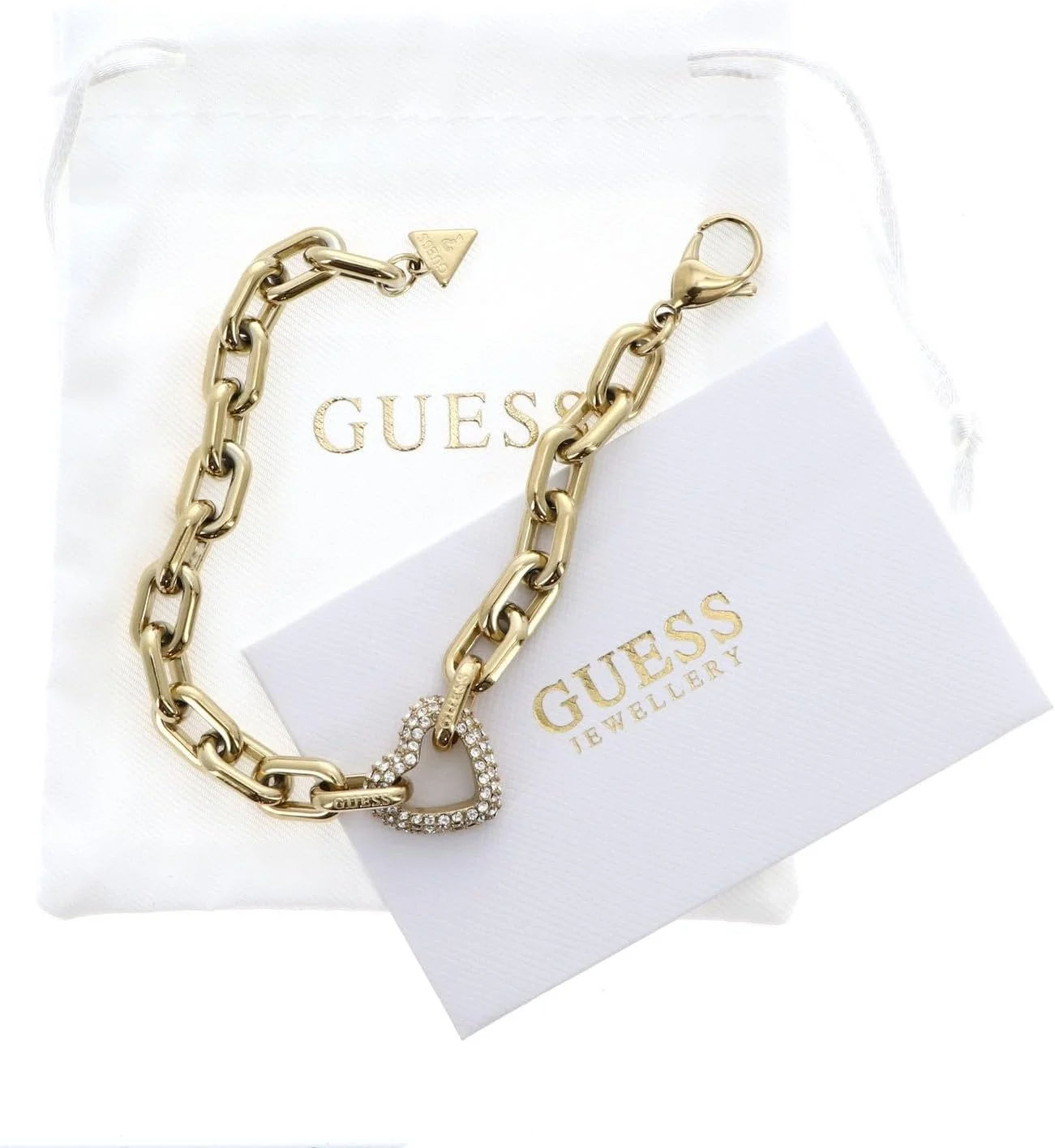 دستبند استیل طلایی محبوب، Única، استیل ضد زنگ، بدون سنگ قیمتی