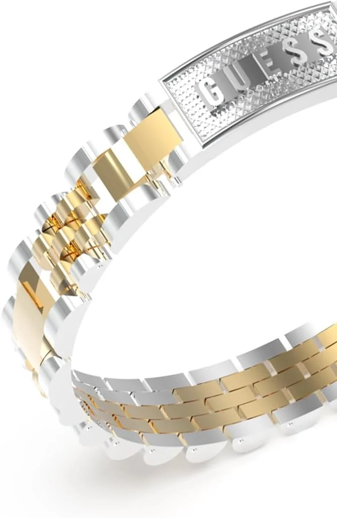 دستبند مردانه گس مدل JUMB03201JWYGSTT-U، سایز تک، فلز غیر قیمتی، بدون سنگ قیمتی دستبند مردانه گس مدل JUMB03201JWYGSTT-U، سایز تک، فلز غیر قیمتی، بدون سنگ قیمتی