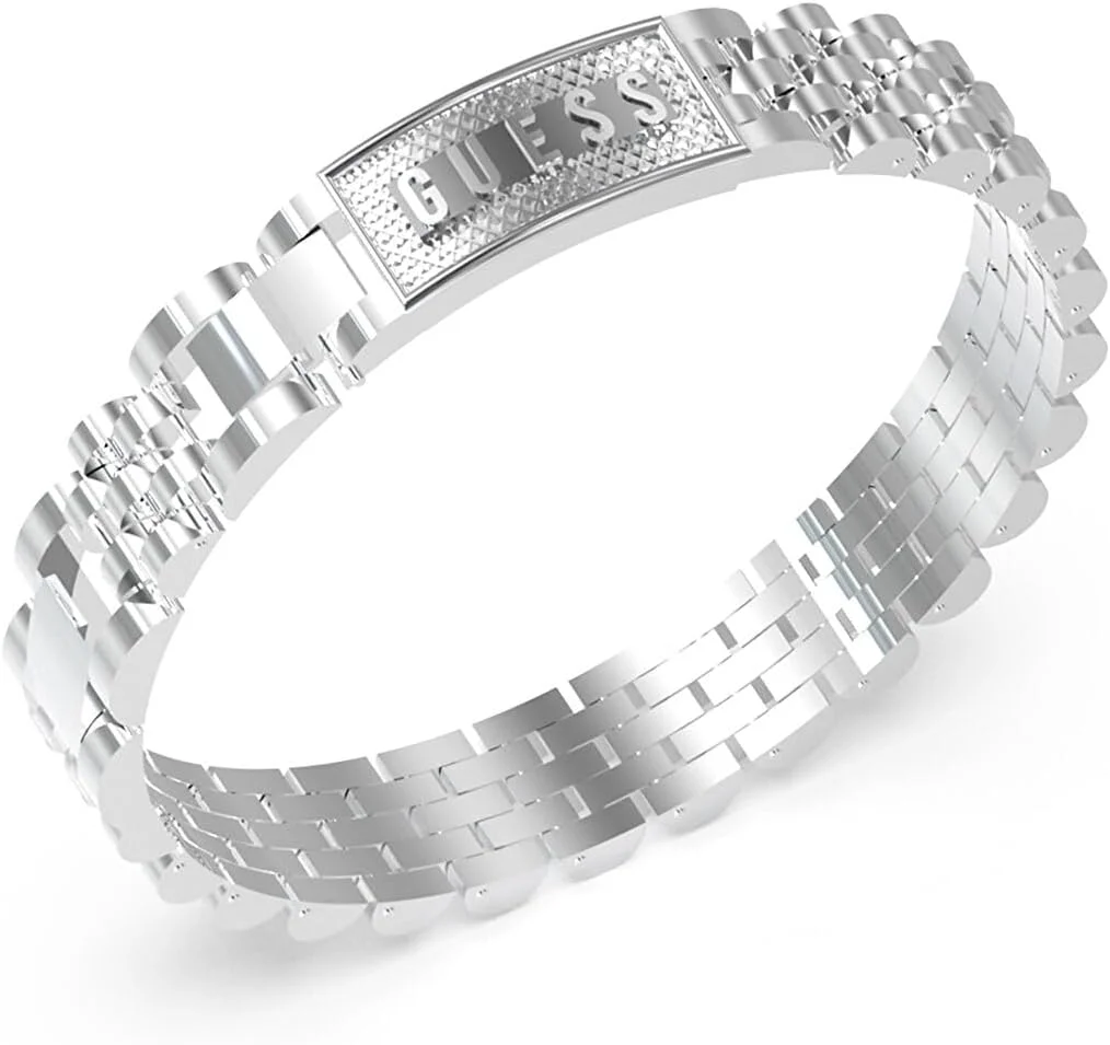 دستبند مردانه گس مدل JUMB03201JWSTT-U سایز تک فلز غیر قیمتی بدون سنگ دستبند مردانه گس مدل JUMB03201JWSTT-U سایز تک فلز غیر قیمتی بدون سنگ