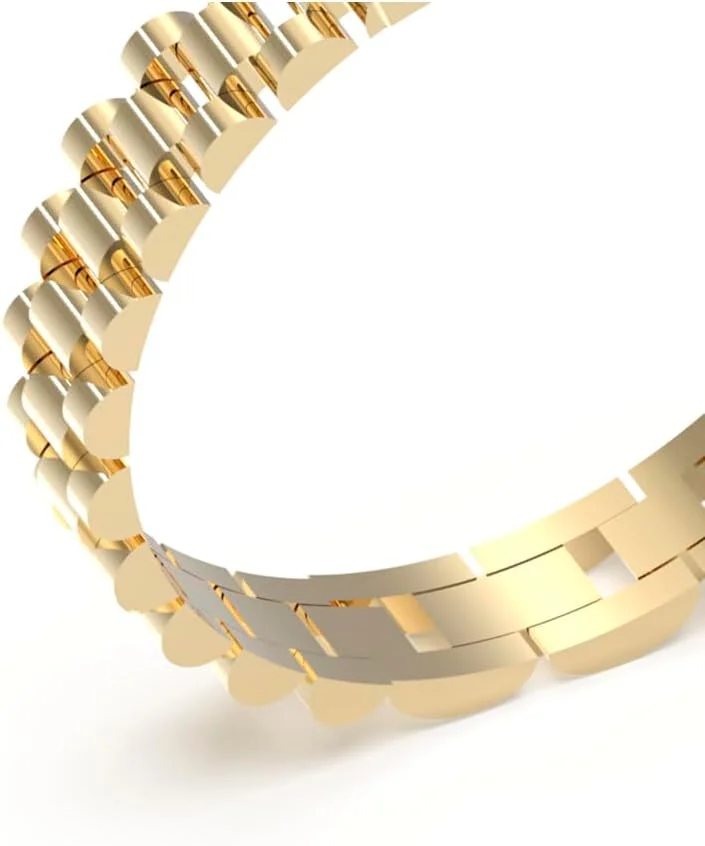 دستبند مردانه گس مدل JUMB03200JWYGT-U، سایز تک، فلز غیر قیمتی، بدون سنگ قیمتی دستبند مردانه گس مدل JUMB03200JWYGT-U، سایز تک، فلز غیر قیمتی، بدون سنگ قیمتی