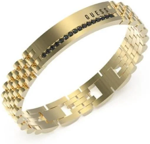 دستبند مردانه طلایی استیل حدس مدل JUMB03203JWYG دستبند مردانه طلایی استیل حدس مدل JUMB03203JWYG
