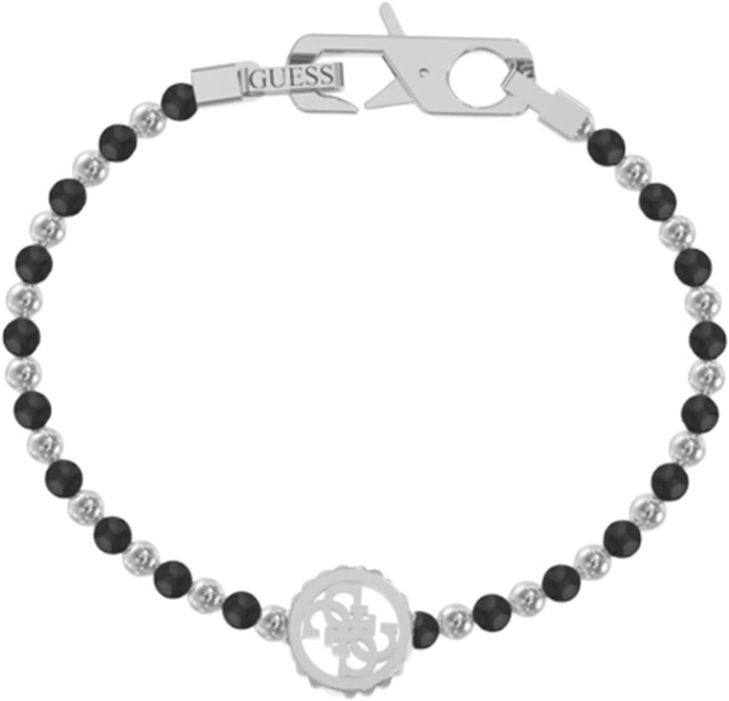 دستبند مردانه گس مشکی اونیکس و سکه 4G سایز 11 میلی متر SS2023 دستبند مردانه گس مشکی اونیکس و سکه 4G سایز 11 میلی متر SS2023