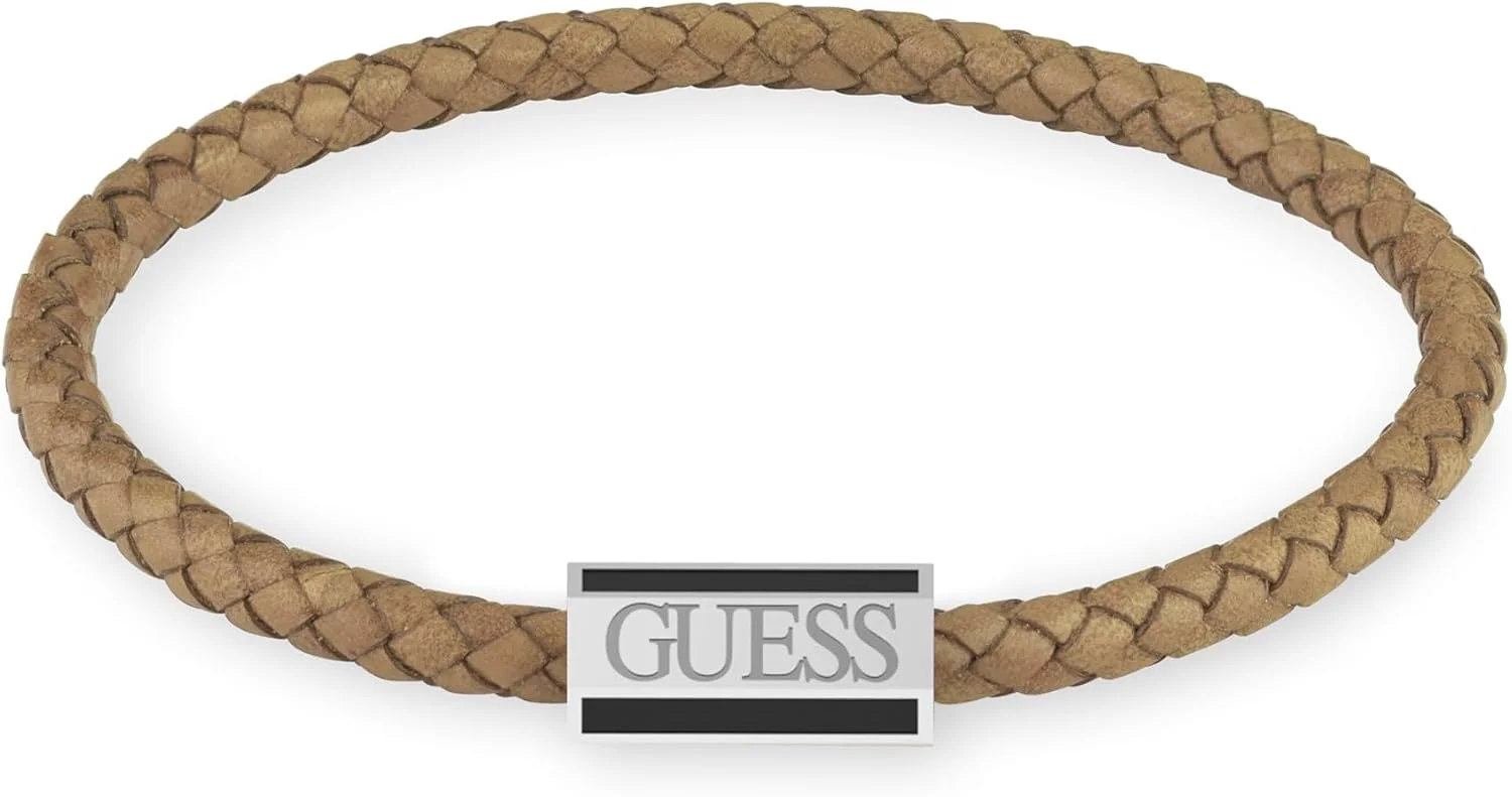 دستبند استیل مردانه گس، بزرگ، رنگ ماسه ای دستبند استیل مردانه گس، بزرگ، رنگ ماسه ای