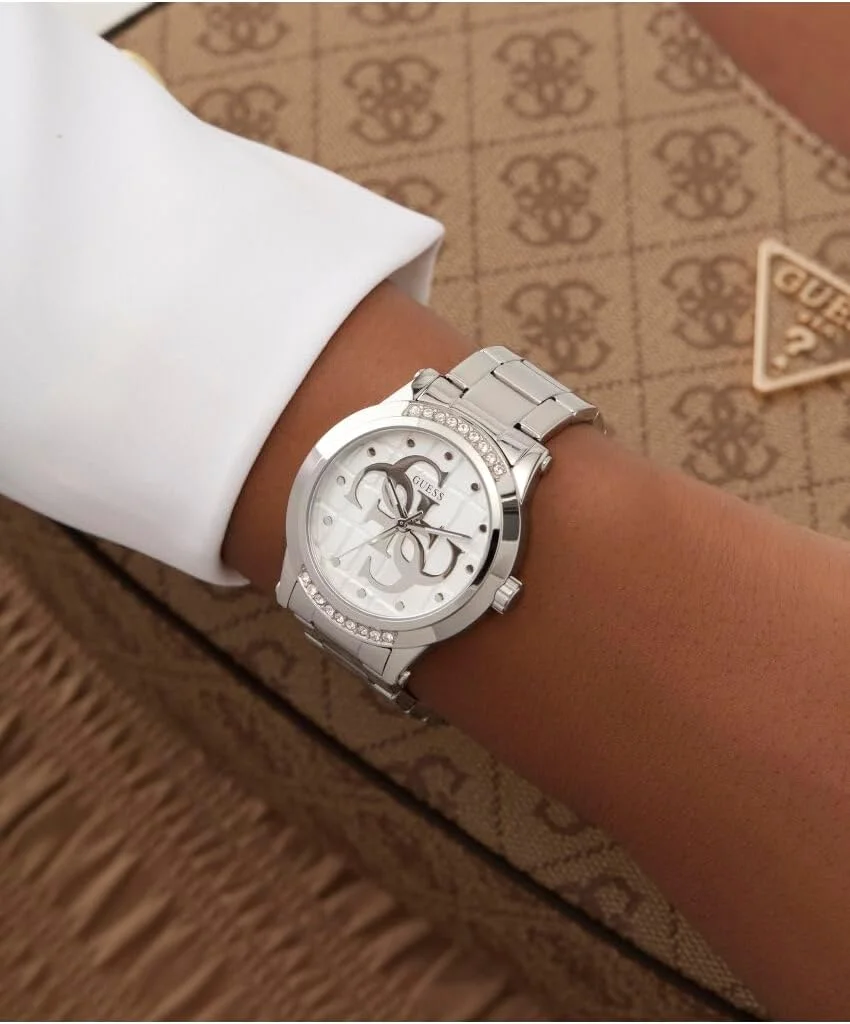 ساعت مچی زنانه گس مدل GT Annette GW0861L1، استیل ضد زنگ نقره ای، بند دستبندی