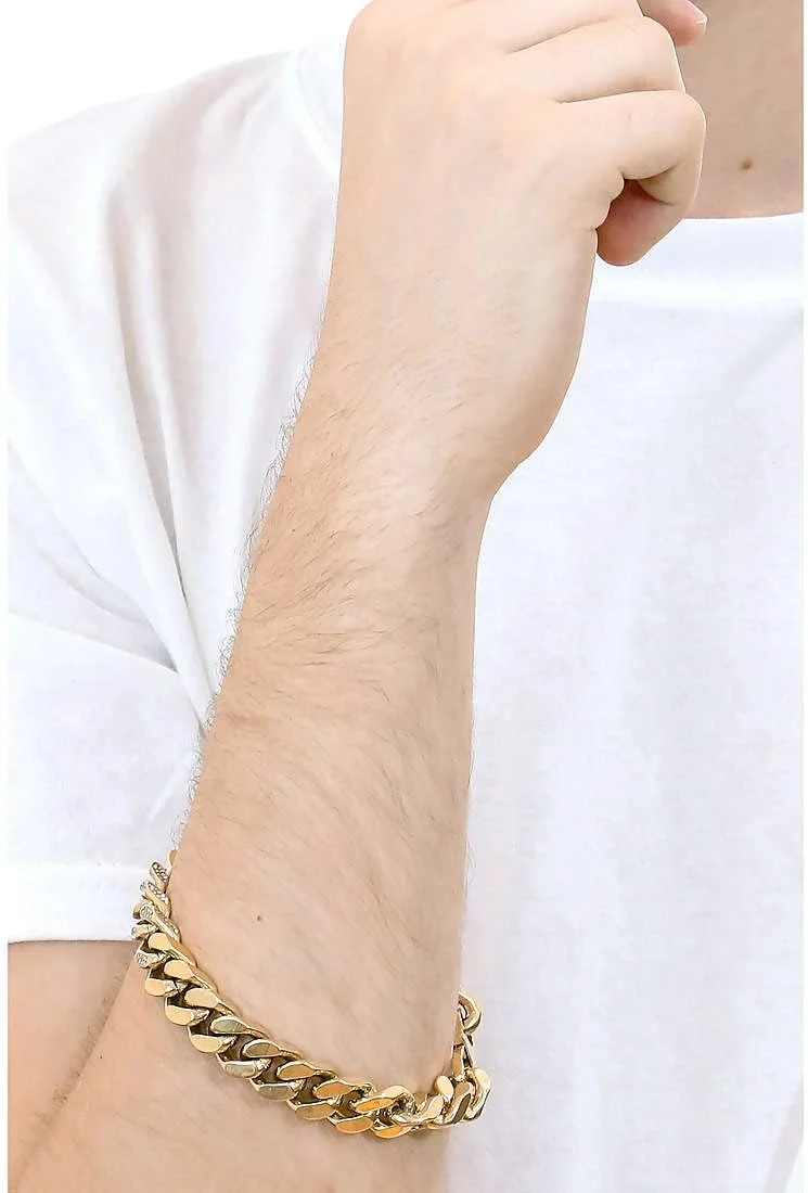 دستبند مردانه گس مدل JUMB01380JWYGS Champions، ساخته شده از استیل ضد زنگ و سنگ زیرکونیا دستبند مردانه گس مدل JUMB01380JWYGS Champions، ساخته شده از استیل ضد زنگ و سنگ زیرکونیا