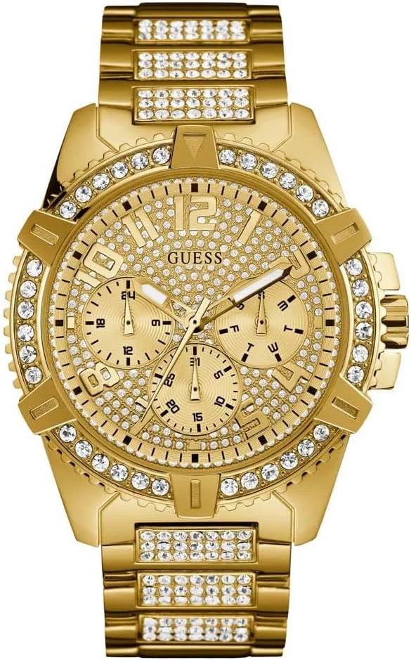 ساعت مچی مردانه استیل نگین دار گس مدل U0799G2