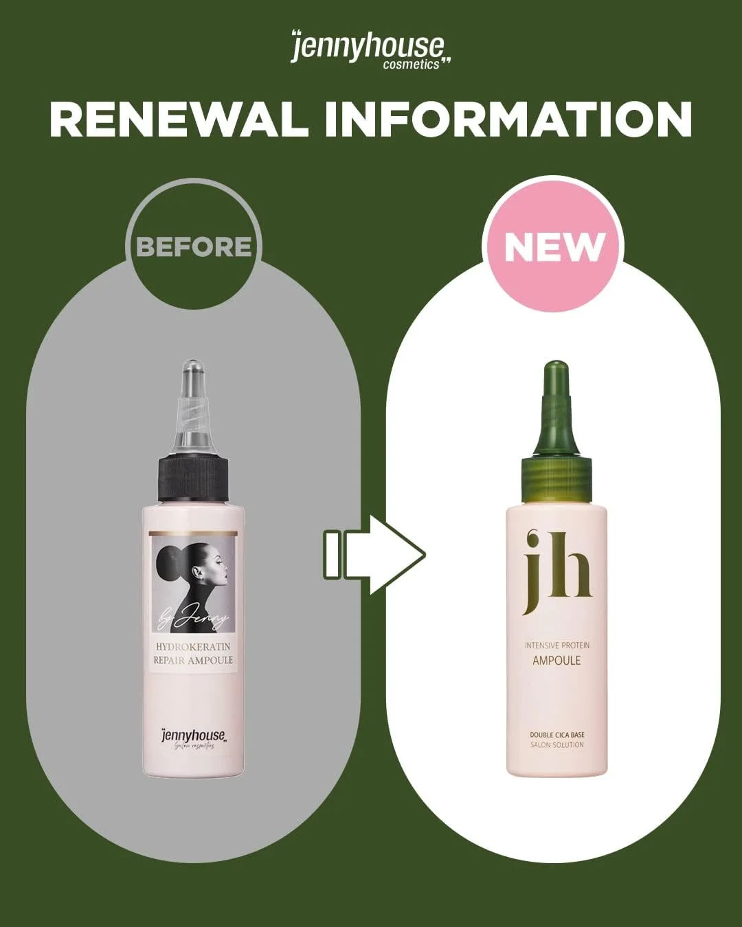 آمپول پروتئین فشرده JENNYHOUSE - درمان عمقی برای موهای آسیب دیده - سرم موی پروتئینی با کراتین و عصاره گندم برای ترمیم موهای آسیب دیده - رایحه چوب صندل و گل رز، ۱۰۰ میلی لیتر آمپول پروتئین فشرده JENNYHOUSE - درمان عمقی برای موهای آسیب دیده - سرم موی پروتئینی با کراتین و عصاره گندم برای ترمیم موهای آسیب دیده - رایحه چوب صندل و گل رز، ۱۰۰ میلی لیتر