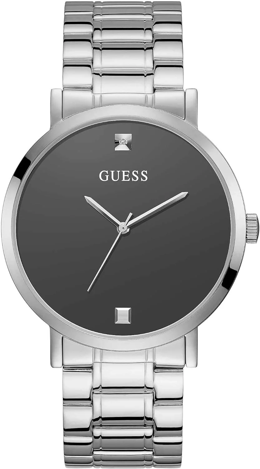 ساعت مچی آنالوگ گس مدل W1315G1، نقره ای، بند فلزی