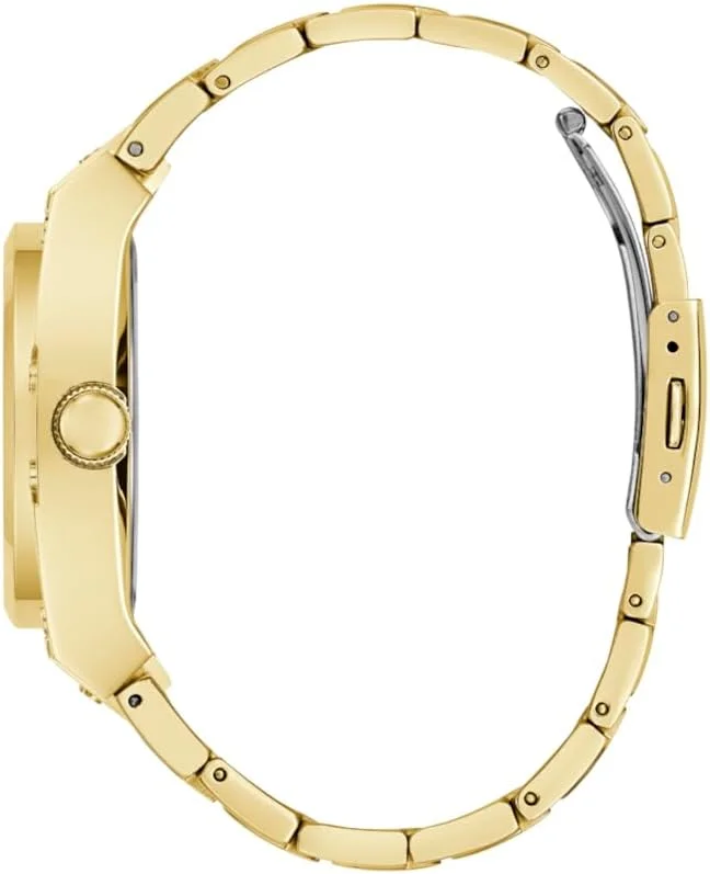 ساعت چندکاره طلایی و سبز