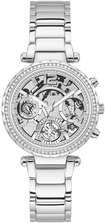 ساعت مچی زنانه گس مدل GW0403L1، نقره ای، بند دستبندی