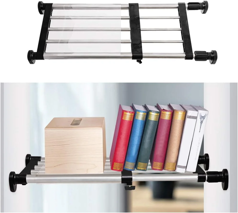 رگال لباس تلسکوپی BlessBYN با ۵ میله تلسکوپی، مشکی (۲۵x ۵۰-۸۰ سانتی متر)