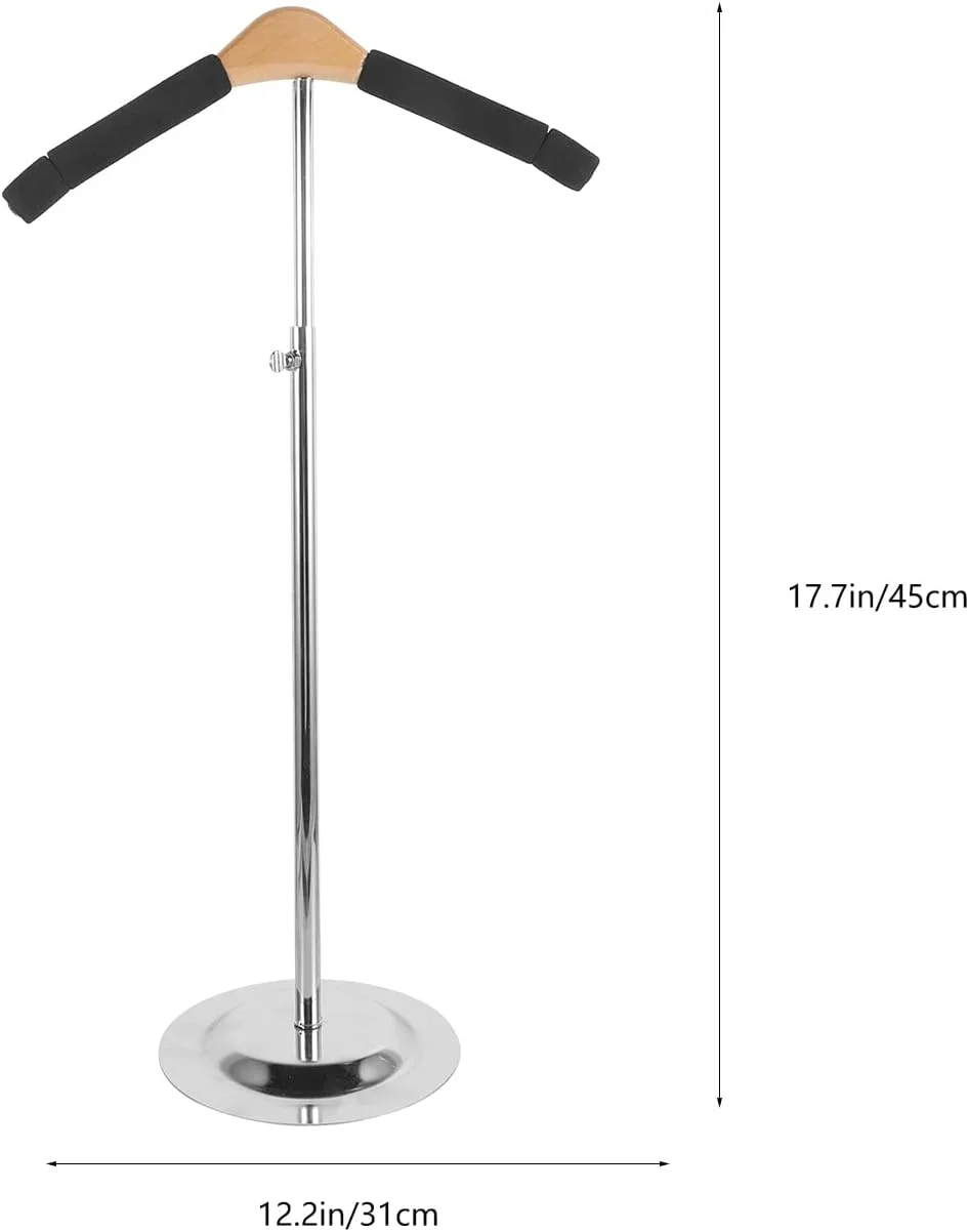 استند نمایش لباس کودک CHILDWEET با ارتفاع قابل تنظیم، رگال تی شکل و آویز فومی نرم برای نمایش لباس