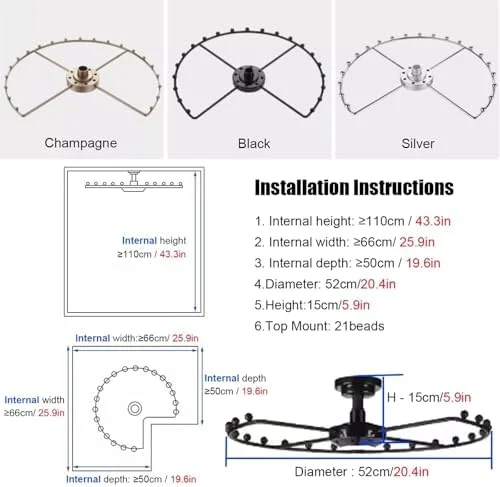 آویز گردان رختکن، رگال لباس گردان 360 درجه، میله آویز فلزی گرد برای کمد رختکن با ظرفیت بزرگ، براکت آویز صرفه جویی در فضا - ایده آل برای سازماندهی لباس آویز گردان رختکن، رگال لباس گردان 360 درجه، میله آویز فلزی گرد برای کمد رختکن با ظرفیت بزرگ، براکت آویز صرفه جویی در فضا - ایده آل برای سازماندهی لباس
