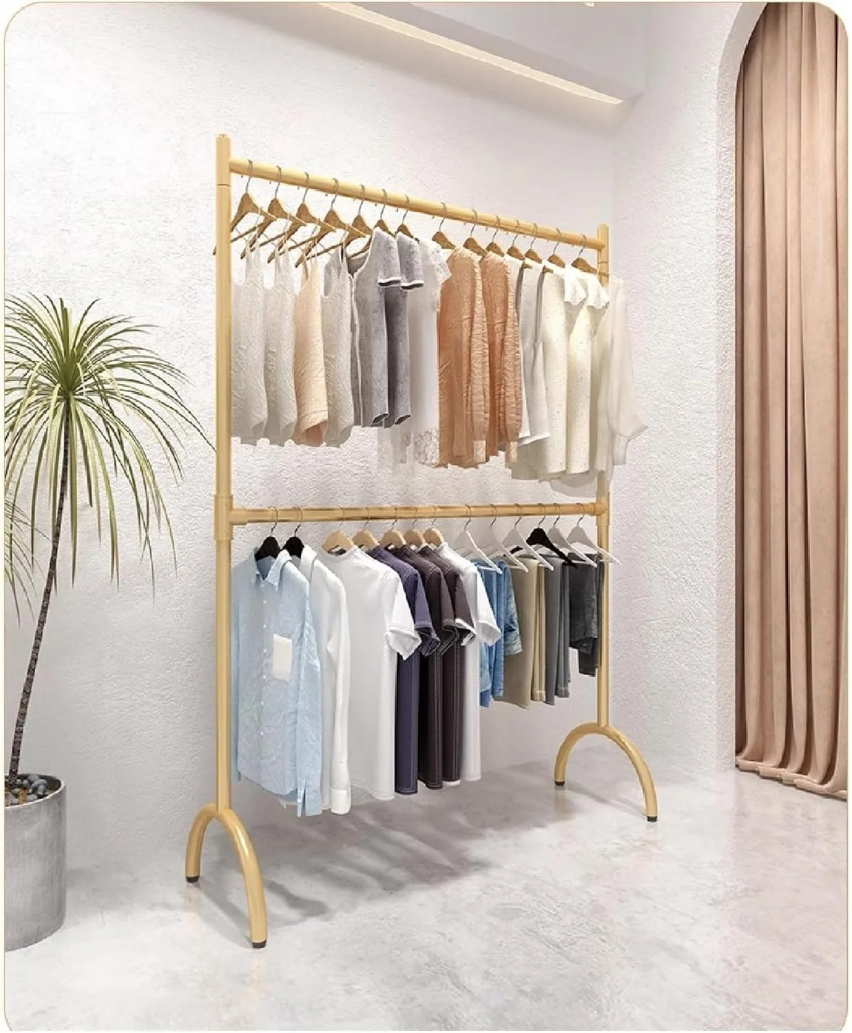 ریل لباس، رگال لباس فلزی، رگال لباس قابل حمل، سازمان دهنده رگال لباس فلزی، استند نمایشگاهی فروشگاه لباس بوتیک، ریل لباس اتاق خواب و اتاق نشیمن (سایز: 120x200 سانتی متر) ریل لباس، رگال لباس فلزی، رگال لباس قابل حمل، سازمان دهنده رگال لباس فلزی، استند نمایشگاهی فروشگاه لباس بوتیک، ریل لباس اتاق خواب و اتاق نشیمن (سایز: 120x200 سانتی متر)