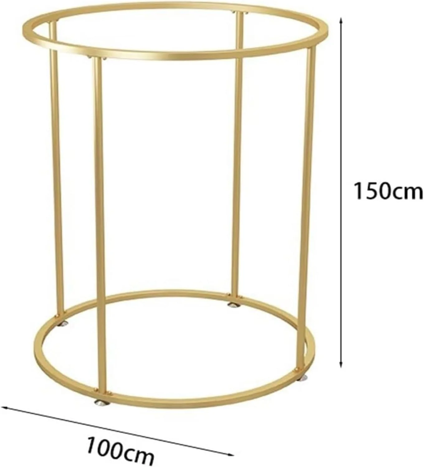 ریل لباس، استند نمایش لباس گرد، رگال آویز لباس ایستاده قابل حمل برای بوتیک ها، نمایش و نگهداری لباس، مشکی ریل لباس، استند نمایش لباس گرد، رگال آویز لباس ایستاده قابل حمل برای بوتیک ها، نمایش و نگهداری لباس، مشکی