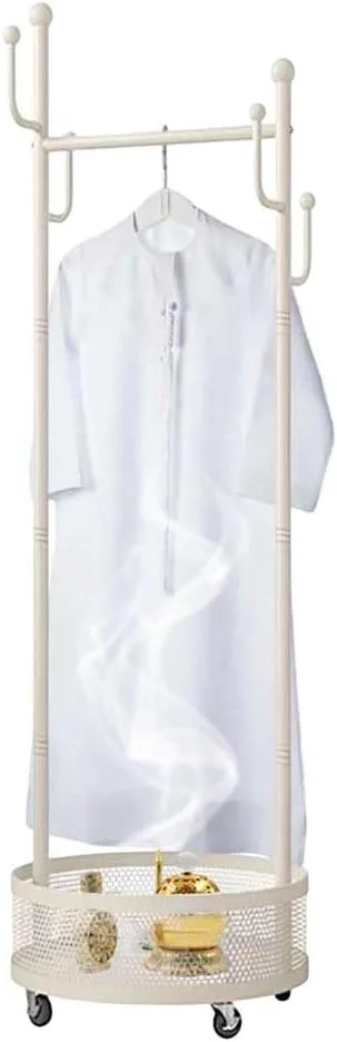 استند بخور سوز لباس - آویز بخور بلند 165 سانتیمتری با جای عود - رگال لباس برای عبا، ثوب و لوازم جانبی (سفید) استند بخور سوز لباس - آویز بخور بلند 165 سانتیمتری با جای عود - رگال لباس برای عبا، ثوب و لوازم جانبی (سفید)