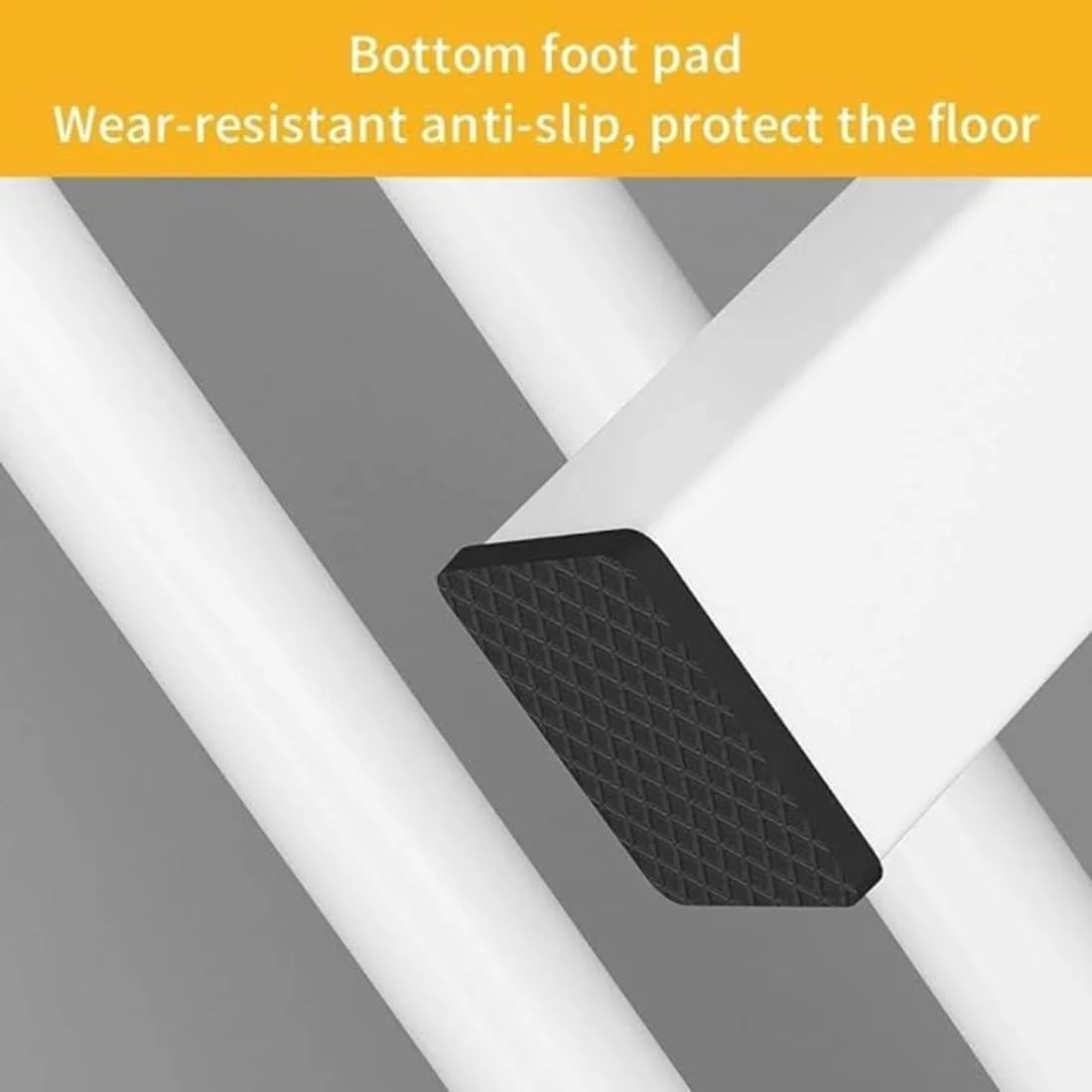 رگال لباس فلزی، آویز لباس با طول ارتقا یافته، رگال ایستاده فلزی لباس با میله دوبل و قفسه ذخیره سازی پایین، استند ذخیره سازی رگال کت سنگین برای اتاق خواب داخلی (سفید)