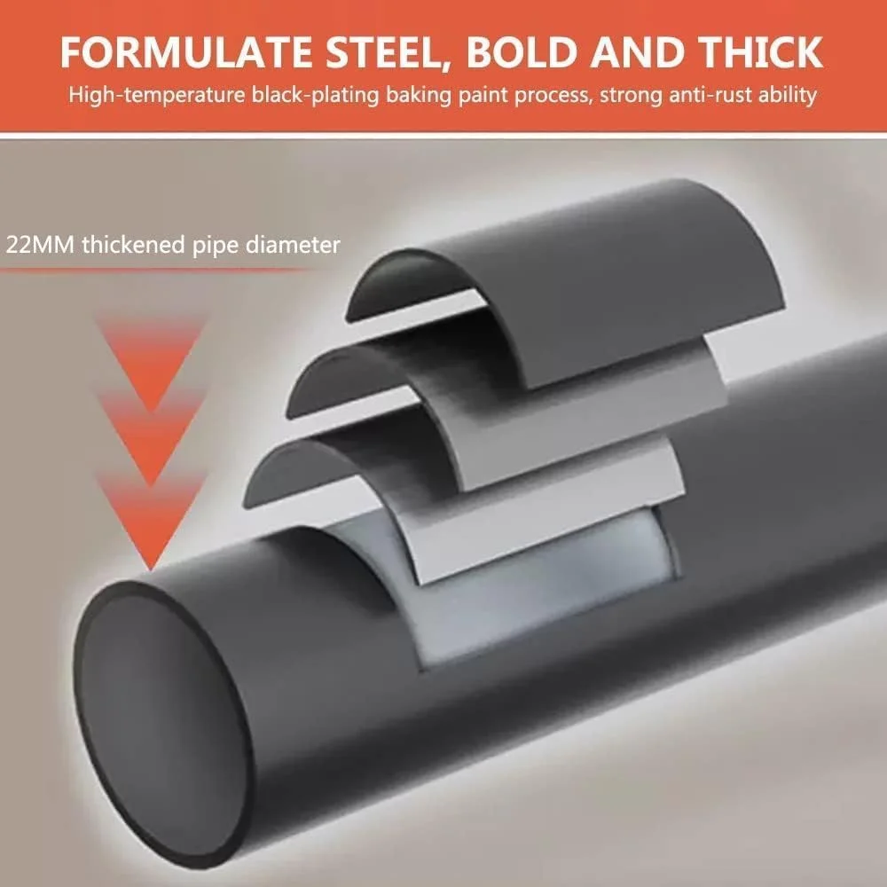 رگال لباس دو میله ارکیده با چرخ، رگال آویز لباس سنگین با چرخ های قفل شونده برای اتاق خواب، سازمان دهنده کمد ایستاده با قفسه های ذخیره سازی، ورودی و دفتر