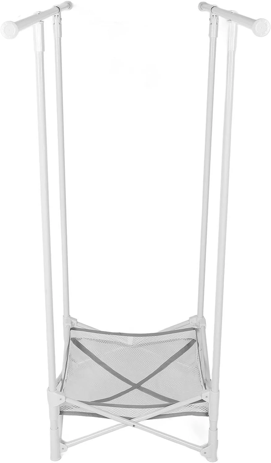 رخت آویز ایستاده تاشو، رخت آویز فلزی چند منظوره با قابلیت افزایش طول، طراحی یکپارچه و صرفه جویی در فضا به همراه صفحه توری، مناسب برای منزل و بالکن رخت آویز ایستاده تاشو، رخت آویز فلزی چند منظوره با قابلیت افزایش طول، طراحی یکپارچه و صرفه جویی در فضا به همراه صفحه توری، مناسب برای منزل و بالکن