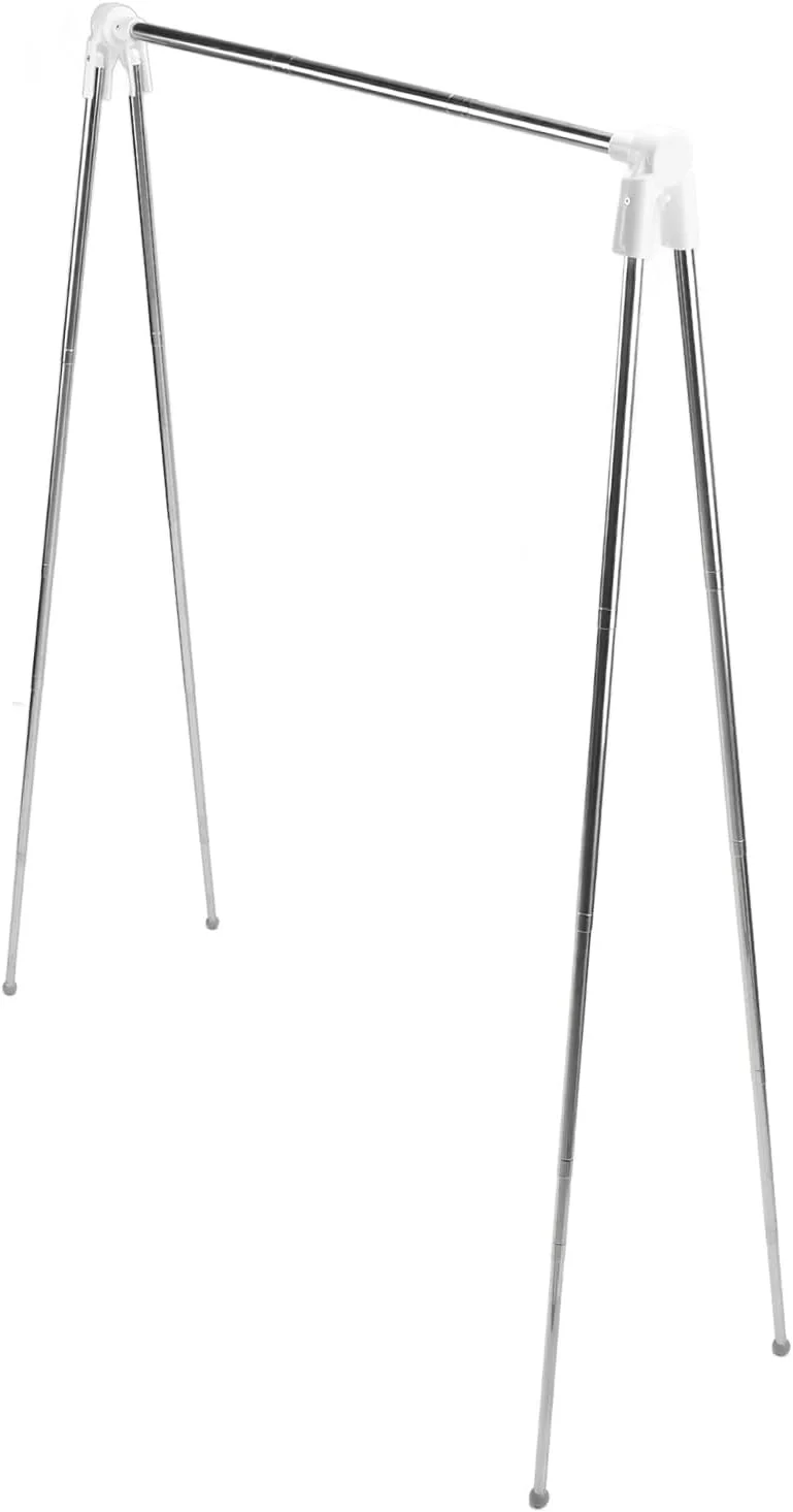 رخت آویز تاشو قابل حمل سوراندی، رخت آویز مسافرتی با اندازه متغیر، مناسب فضاهای کوچک، استیل ضد زنگ، جمع شونده، ظرفیت بار زیاد، برای مسافرت، کمپینگ و خشک کردن لباس در منزل رخت آویز تاشو قابل حمل سوراندی، رخت آویز مسافرتی با اندازه متغیر، مناسب فضاهای کوچک، استیل ضد زنگ، جمع شونده، ظرفیت بار زیاد، برای مسافرت، کمپینگ و خشک کردن لباس در منزل