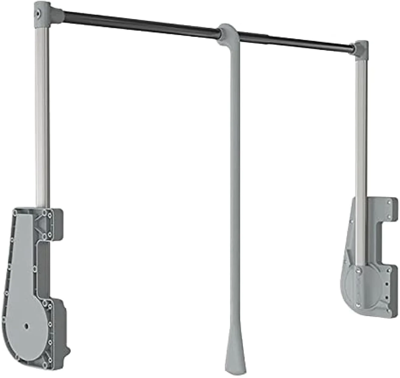 آویز لباس تاشو ریلی، رخت آویز قابل تنظیم برای منزل، ریل آویز لباس صرفه جویی در فضا، سفید، 564-764 میلی متر، سفید-764-1064 میلی متر آویز لباس تاشو ریلی، رخت آویز قابل تنظیم برای منزل، ریل آویز لباس صرفه جویی در فضا، سفید، 564-764 میلی متر، سفید-764-1064 میلی متر