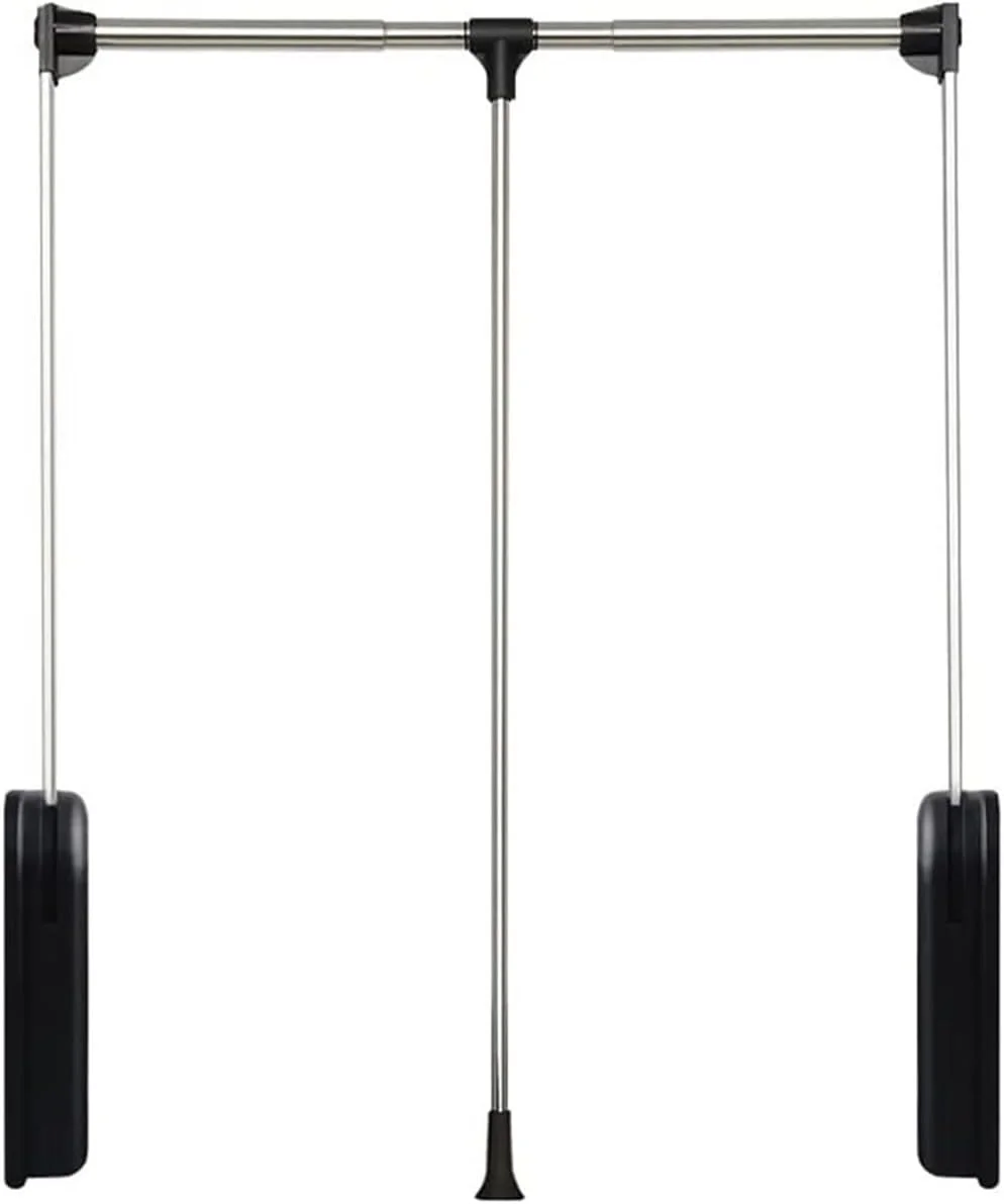 میله آویز لباس تلسکوپی داخل کمد - ریل آویز شلوار و لباس تلسکوپی کمد، ریل آویز لباس با قابلیت پایین کشیدن 890 تا 1210 میلی متر، ریل لباس سنگین با قابلیت پایین کشیدن و صرفه جویی در فضا میله آویز لباس تلسکوپی داخل کمد - ریل آویز شلوار و لباس تلسکوپی کمد، ریل آویز لباس با قابلیت پایین کشیدن 890 تا 1210 میلی متر، ریل لباس سنگین با قابلیت پایین کشیدن و صرفه جویی در فضا